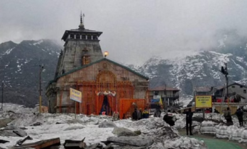 Badrinath pilgrims stranded as rain washes away part of National Highway in Uttarakhand