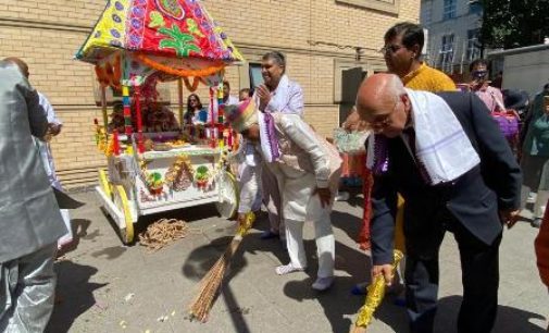 Shree Jagannatha Society UK observes Bahuda Yatra in London