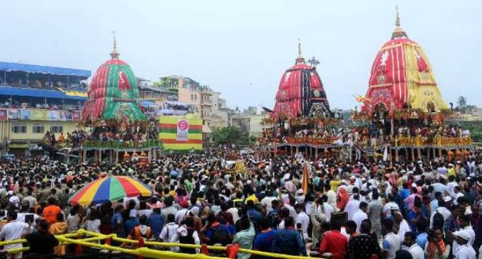 Over 10 lakh devotees witness Lord Jagannath’s annual Rath Yatra in Odisha’s Puri
