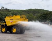 Komatsu India Launches New Super-Giant Water Sprinkler Wt 80kl