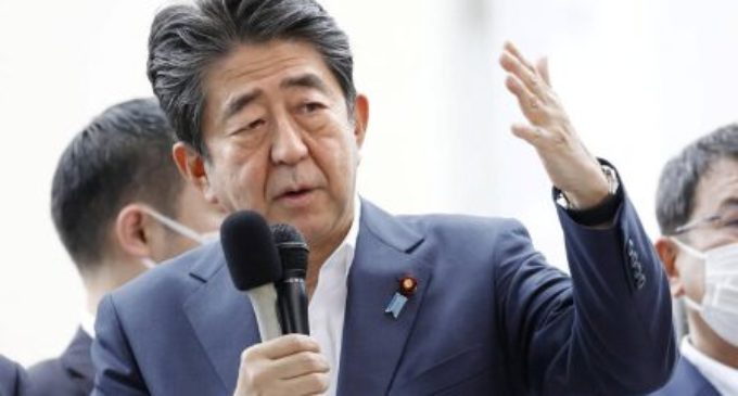 Ex-Japan PM Shinzo Abe shot at, showing no vital signs, suspect arrested
