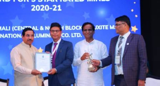 A feather in the cap: Government of India confers “5-STAR” rating for NALCO’s bauxite mines for sustainable mining