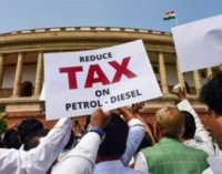 Opposition parties protest against GST hike, raise slogans against Modi government in Parliament premises