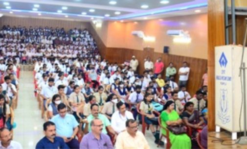 Motivational Talk by IAS Topper Mr. Karthik Panigrahi for student of Rourkela