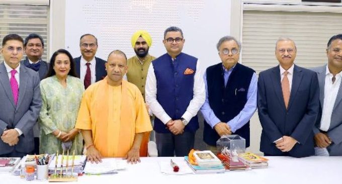 FICCI  delegation meets Uttar Pradesh CM Yogi Adityanath