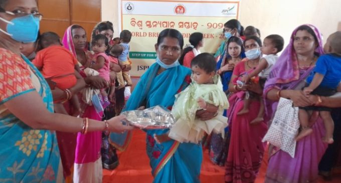 Good Move: JSPL Foundation Observes World Breastfeeding Week 2022