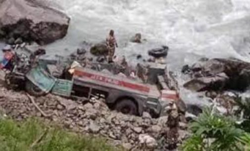 Six ITBP personnel killed after bus falls into gorge in Jammu and Kashmir