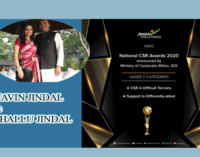 Big Recognition: Jindal Steel & Power wins prestigious National CSR Award 2020 in 2 categories