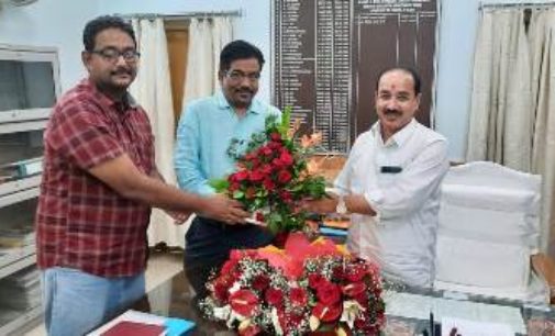 Pattnaik takes charge as Additional Chief  Construction Engineer