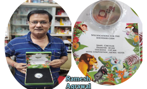 Great Honour: Noted numismatist Ramesh Agrawal of Bhawanipatna felicitated