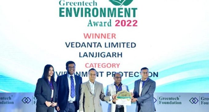 Vedanta Lanjigarh gets multiple awards for excellences