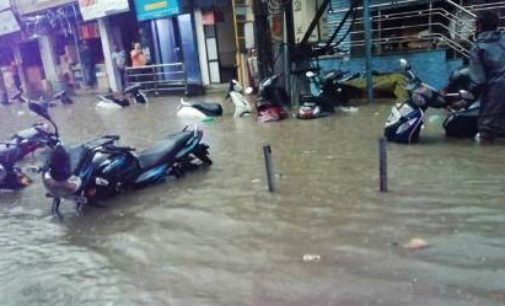 Several parts of Bengaluru witness severe water logging after heavy rainfall