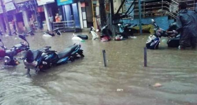 Several parts of Bengaluru witness severe water logging after heavy rainfall