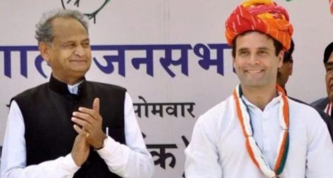 Rajasthan Congress passes resolution to appoint Rahul Gandhi as party president