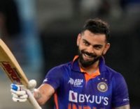 Kohli becomes India’s second highest run-scorer in international cricket, surpasses Dravid