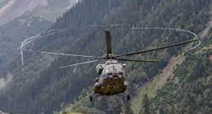 Army helicopter crashes in Arunachal Pradesh, search operations on