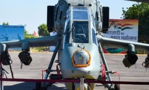 IAF inducts indigenously-built Light Combat Helicopter