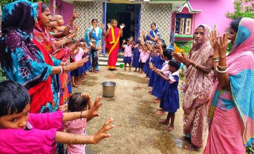 Adani Foundation observes Global Handwashing Day