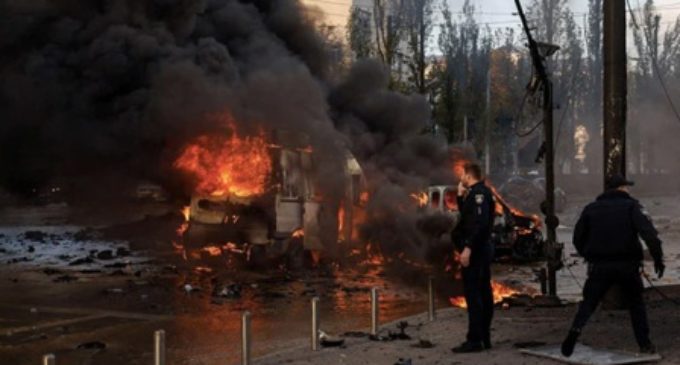 Explosions rock multiple Ukrainian cities, including Kyiv, at least eight killed