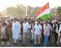 Maha: Mahatma Gandhi’s great-grandson joins Rahul in Bharat Jodo Yatra; Congress calls it ‘historic’