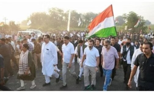 Maha: Mahatma Gandhi’s great-grandson joins Rahul in Bharat Jodo Yatra; Congress calls it ‘historic’