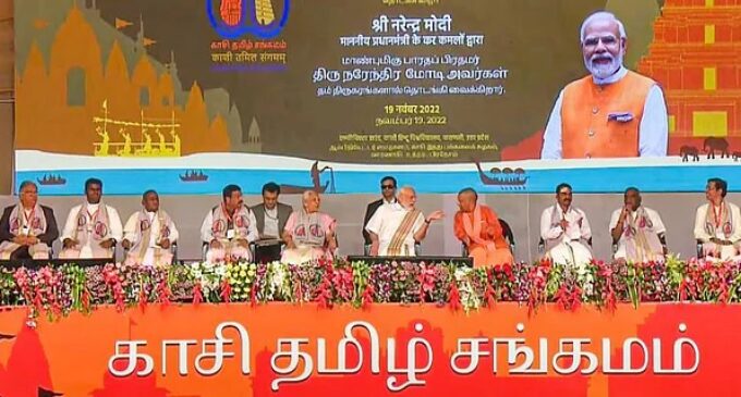 PM Modi inaugurates Kashi Tamil Sangamam