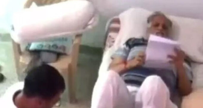 Satyendar Jain’s Tihar video: BJP questions Kejriwal’s silence, terms AAP ‘spa massage party’
