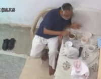 Day after ‘No proper food’ claim, new video shows Satyendar Jain enjoying meal in Tihar jail