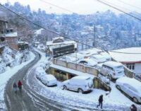 Over 100 roads closed in Himachal following snowfall in high altitude