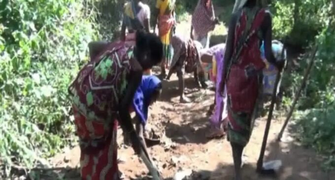 Odisha villagers cut hills to construct a 6-km road as administration