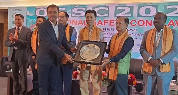 Adani Dhamra Port receives Kalinga Safety Excellence Award
