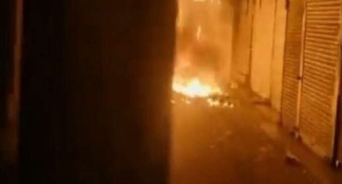 Over 50 shops gutted in fire at wholesale market in Delhi’s Chandni Chowk