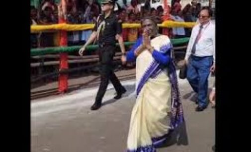 President Murmu walks 2 km in Odisha’s Puri, offers prayers at Jagannath temple