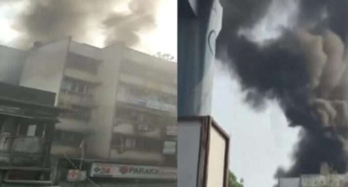 1 dead, two injured after fire breaks out near Parakh Hospital in Mumbai’s Ghatkopar