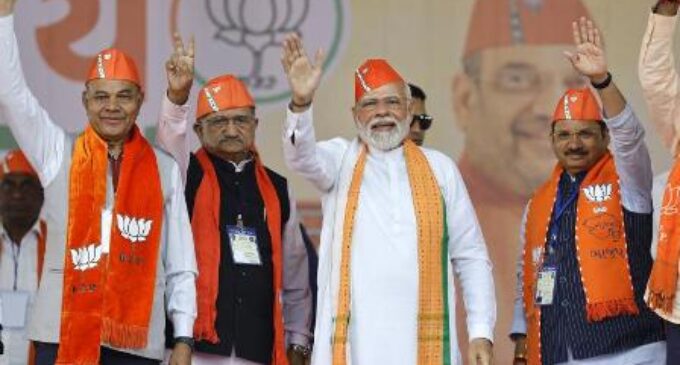 BJP heads for a record victory in Gujarat Assembly elections