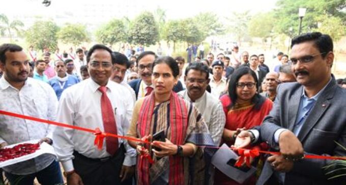 Union Minister of state for Health and Family welfare Dr Bharati Pravin Pawar visits AIIMS Bhubaneswar