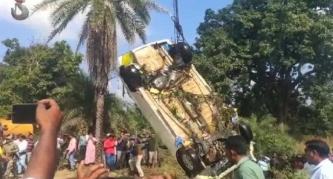 4 from Odisha killed as car plunges into roadside well in Chhattisgarh