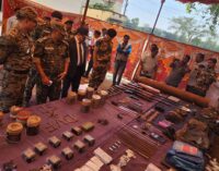 SOG and Police thwart Maoist activity with massive seizure of materials in Tulasi Pahad, Malkangiri