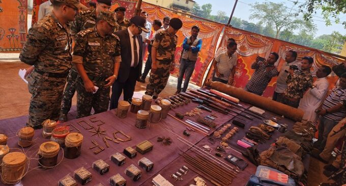 SOG and Police thwart Maoist activity with massive seizure of materials in Tulasi Pahad, Malkangiri