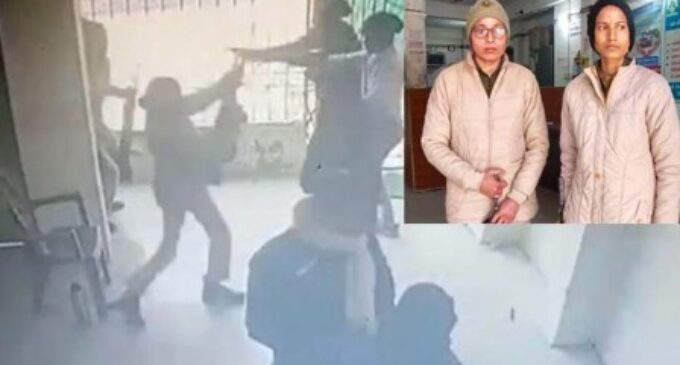Caught on cam: 2 Bihar women cops fight off armed robbers at Hajipur bank