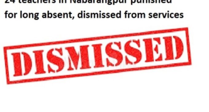 After dismissal of 34 teachers for absenteeism, Odisha govt initiates action against another 96