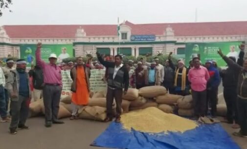 Farmers across Odisha dump paddy on roads to protest katni chhatni, distress sale of paddy
