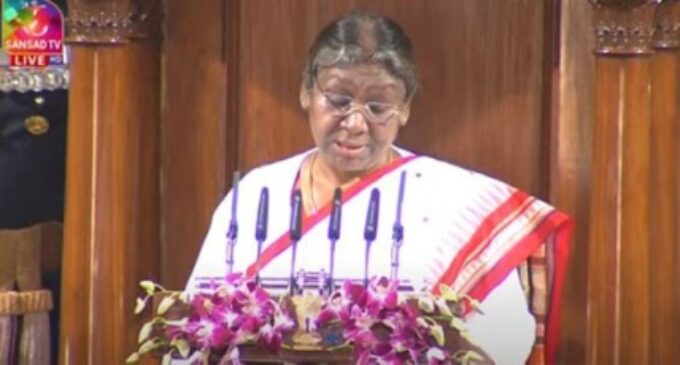 World’s view towards India has changed: President Murmu in first Parliament address