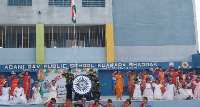 74th REPUBLIC DAY CELEBRATED AT ADANI DAV PUBLIC SCHOOL