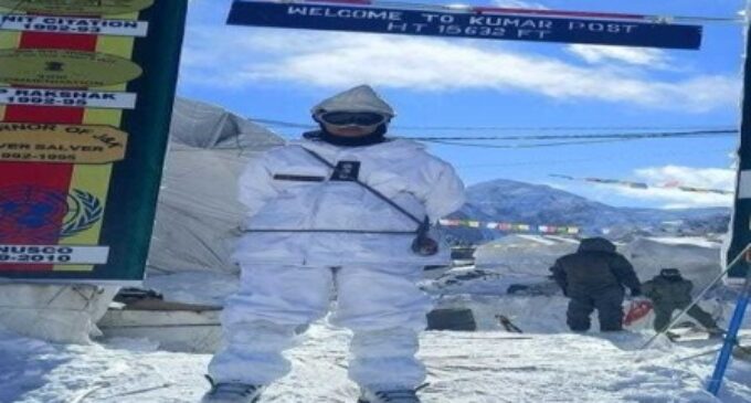 Capt Shiva Chouhan becomes first woman officer to be deployed at Siachen, world’s highest battlefield