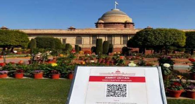 Govt renames Delhi’s Mughal Gardens to ‘Amrit Udyan’