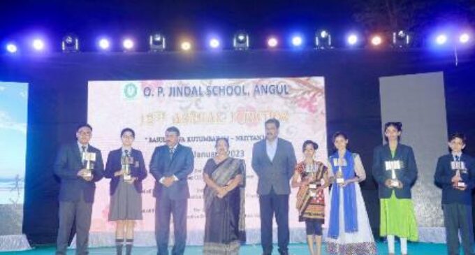 O.P.Jindal School Celebrates 12th Annual Function ‘Vasudhaiva Kutumbakam: Nrityanjali’