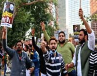 Protest to continue until Adani issue is discussed in Parliament: IYC outside LIC building