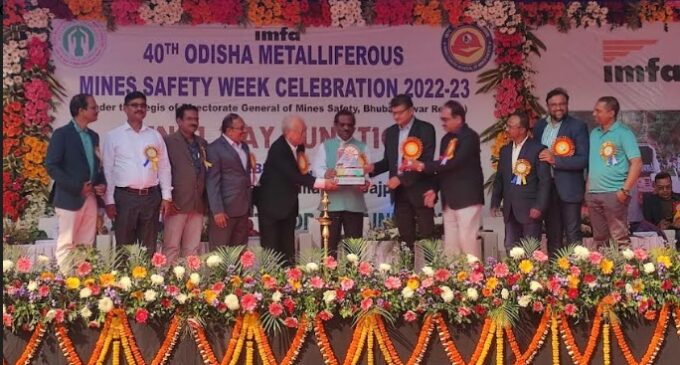 IMFA’s Sukinda and Mahagiri Mines wins multiple 1st prizes at Odisha Metalliferous Mines Safety Week