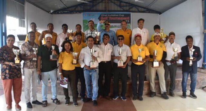 22nd Paradip Port Invitational Golf Tournament held